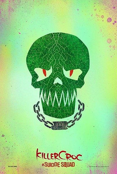Suicide Squad Killer Croc Movie Poster