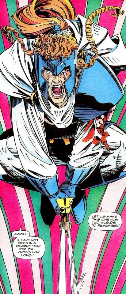 Shatterstar entertaining