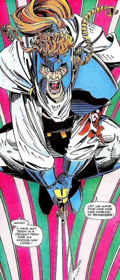 Shatterstar entertaining