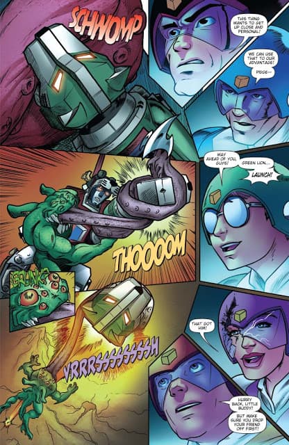 Voltron From The Ashes Preview Page