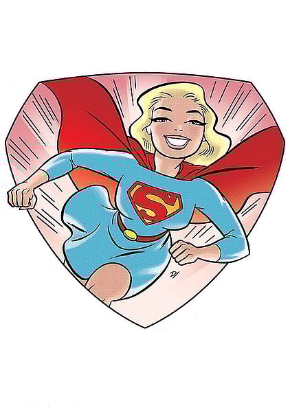 SUPERGIRL: THE SILVER AGE OMNIBUS HC Cover