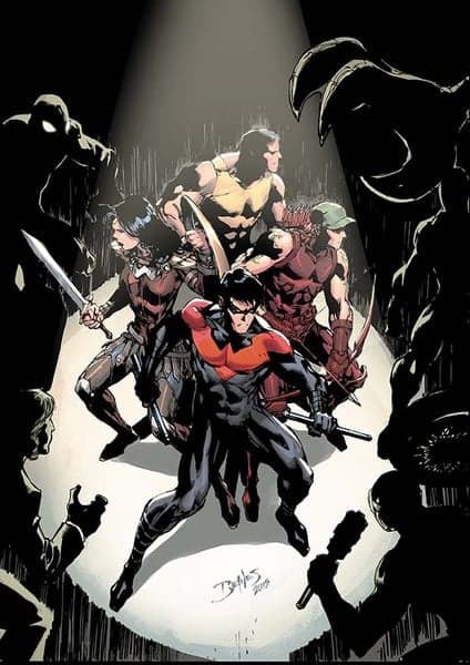 TITANS HUNT #7 Cover