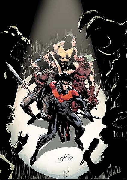 TITANS HUNT #7 Cover