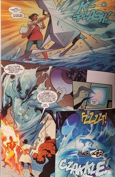 Hydro-Man fight