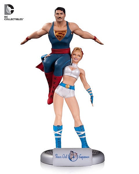 DC Comics Bombshells Powergirl and Superman