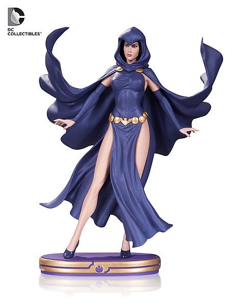 DC COMICS COVER GIRLS RAVEN STATUE