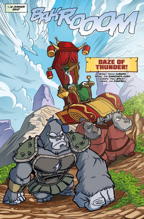 Kung Fu Panda #3 Preview Page