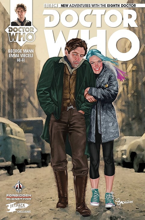 Doctor Who: The Eighth Doctor #1 Bob Dylan Variant Cover