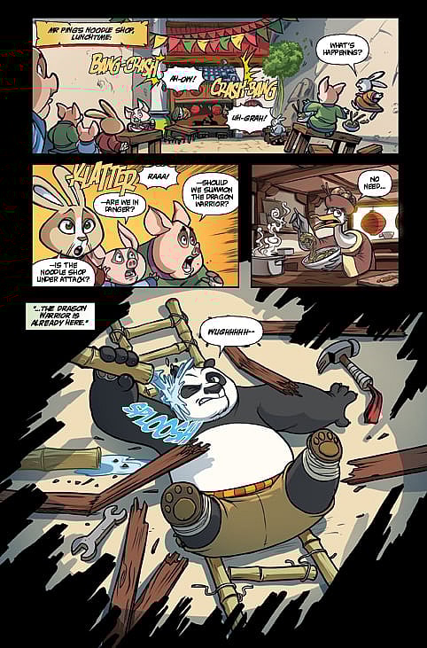 Kung Fu Panda #3 Preview Page