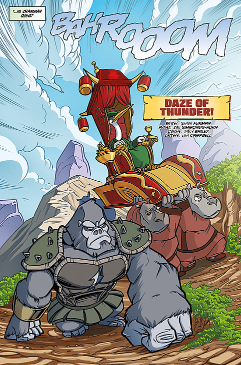 Kung Fu Panda #3 Preview Page