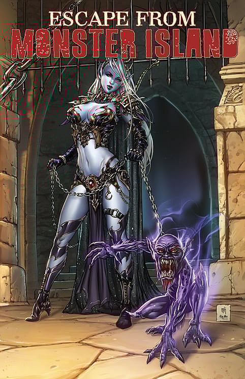 Escape From Monster Island #1 Cover