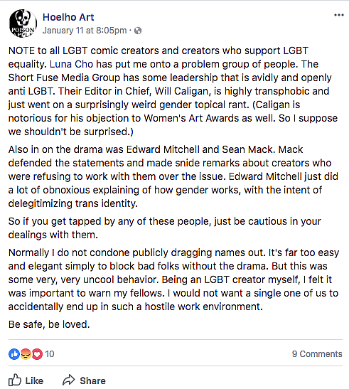 Hoelho Art Will Caligan