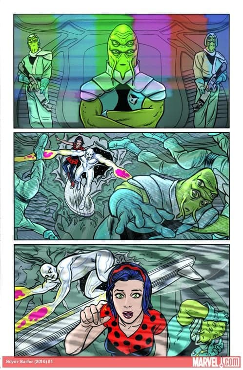 Silver Surfer #1 Preview Page