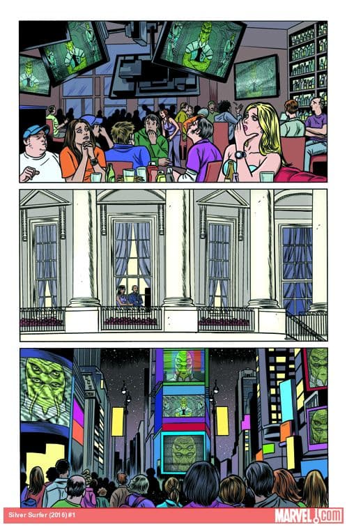 Silver Surfer #1 Preview Page