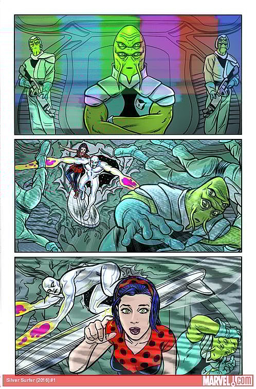 Silver Surfer #1 Preview Page