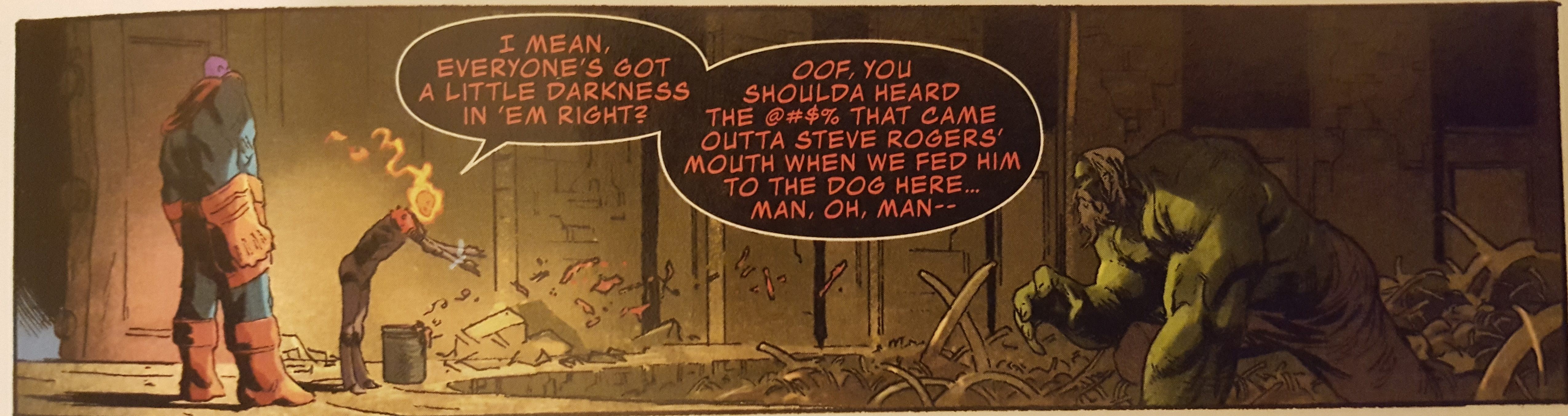 Cosmic Ghost Rider and Incredible Hulk