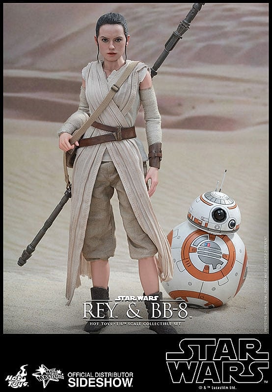 Rey and BB-8 Sixth Scale Figure Set by Hot Toys