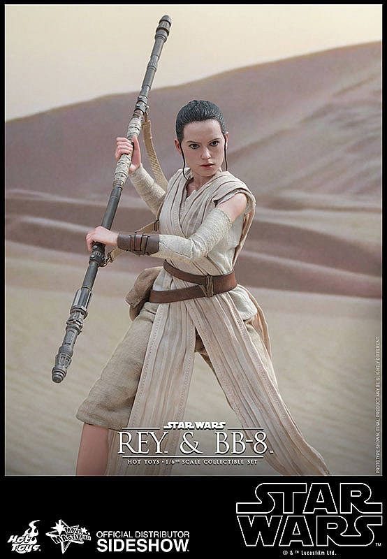 Rey and BB-8 Sixth Scale Figure Set by Hot Toys