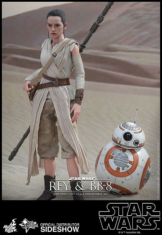 Rey and BB-8 Sixth Scale Figure Set by Hot Toys