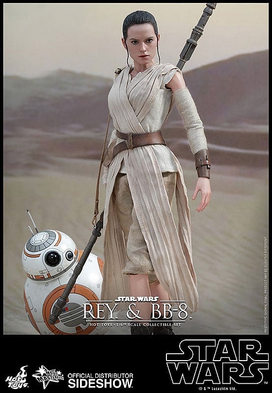 Rey and BB-8 Sixth Scale Figure Set by Hot Toys