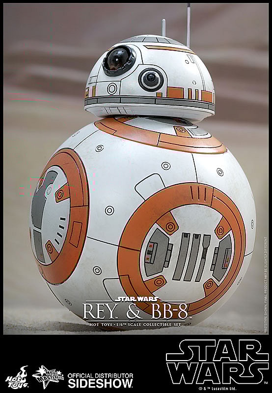 Rey and BB-8 Sixth Scale Figure Set by Hot Toys