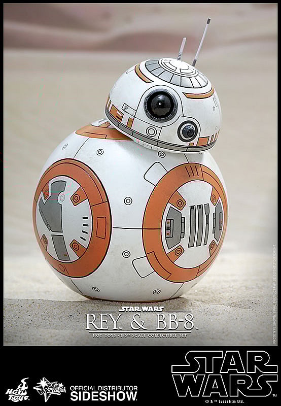 Rey and BB-8 Sixth Scale Figure Set by Hot Toys