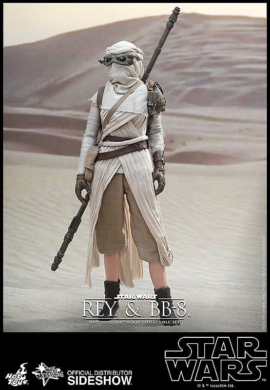 Rey and BB-8 Sixth Scale Figure Set by Hot Toys