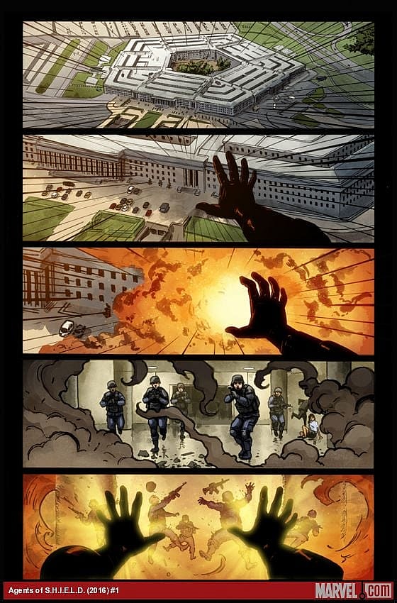 Agents of S.H.I.E.L.D. #1 Preview Page