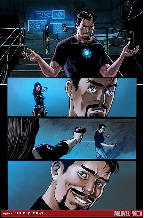 Agents of S.H.I.E.L.D. #1 Preview Page