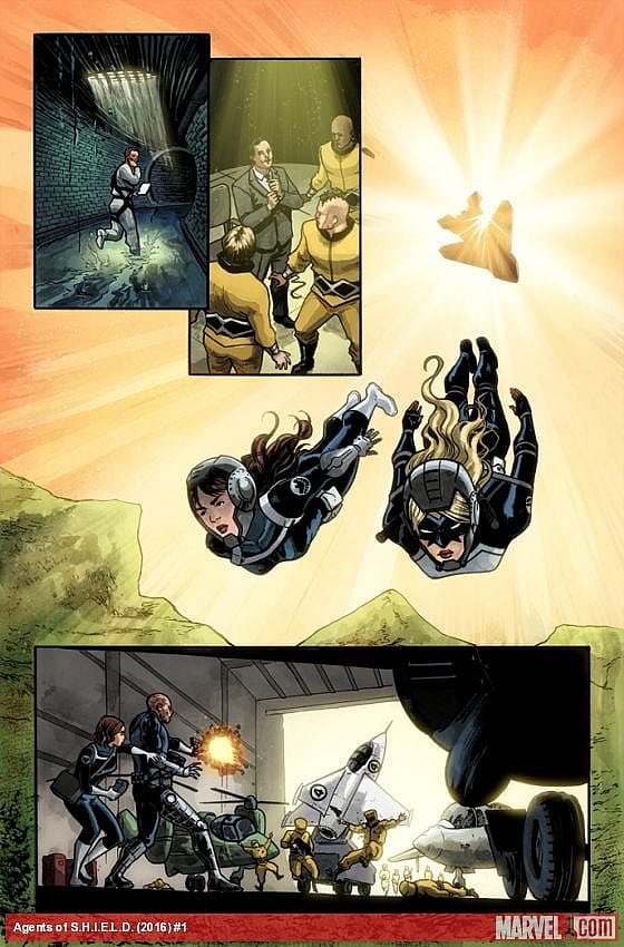 Agents of S.H.I.E.L.D. #1 Preview Page