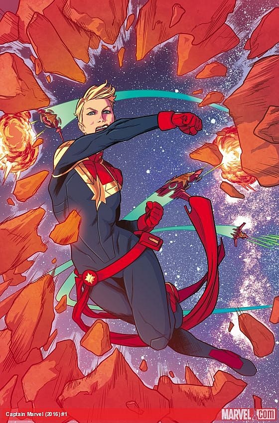 Captain Marvel #1 Preview Page