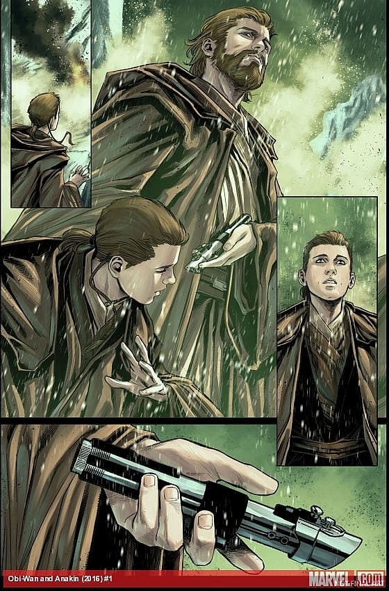 Star Wars: Obi-Wan & Anakin #1 Preview Page