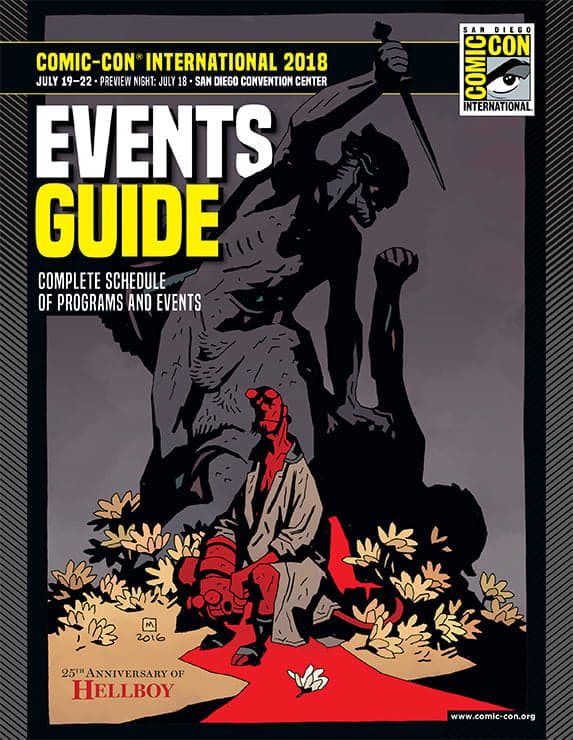 Comic-Con International Events Guide Cover