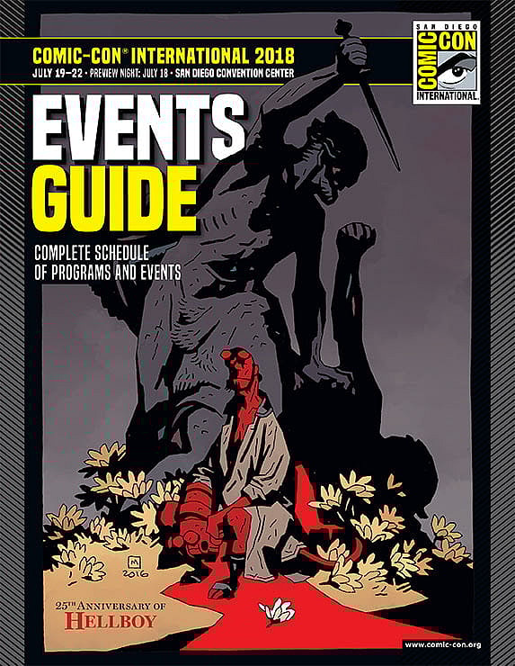 Comic-Con International Events Guide Cover
