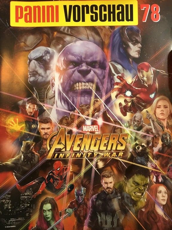 Avengers Infinity War German Magazine