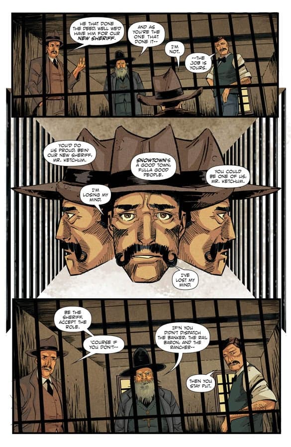 Black Jack Ketchum #2 Preview Page