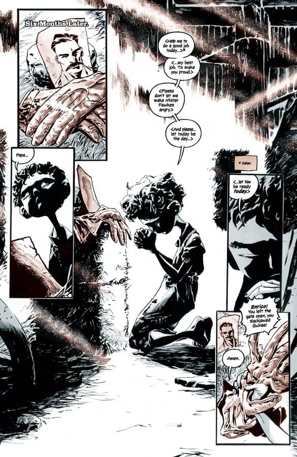 Four Eyes: Hearts of Fire #1 Preview Page