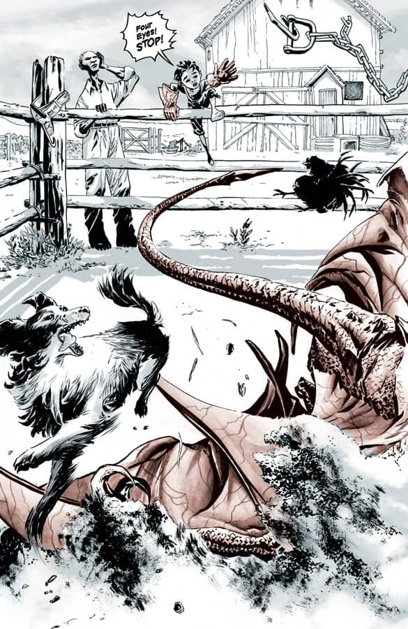 Four Eyes: Hearts of Fire #1 Preview Page