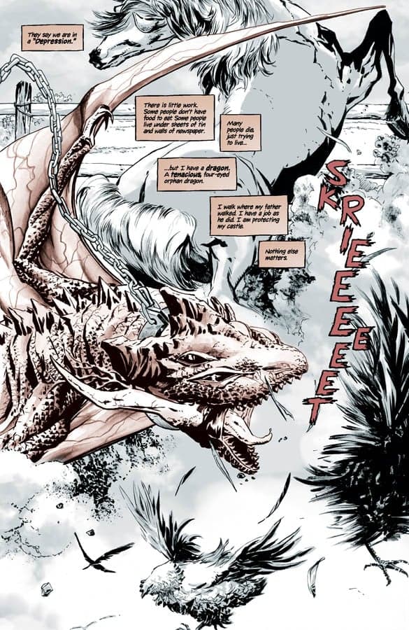 Four Eyes: Hearts of Fire #1 Preview Page
