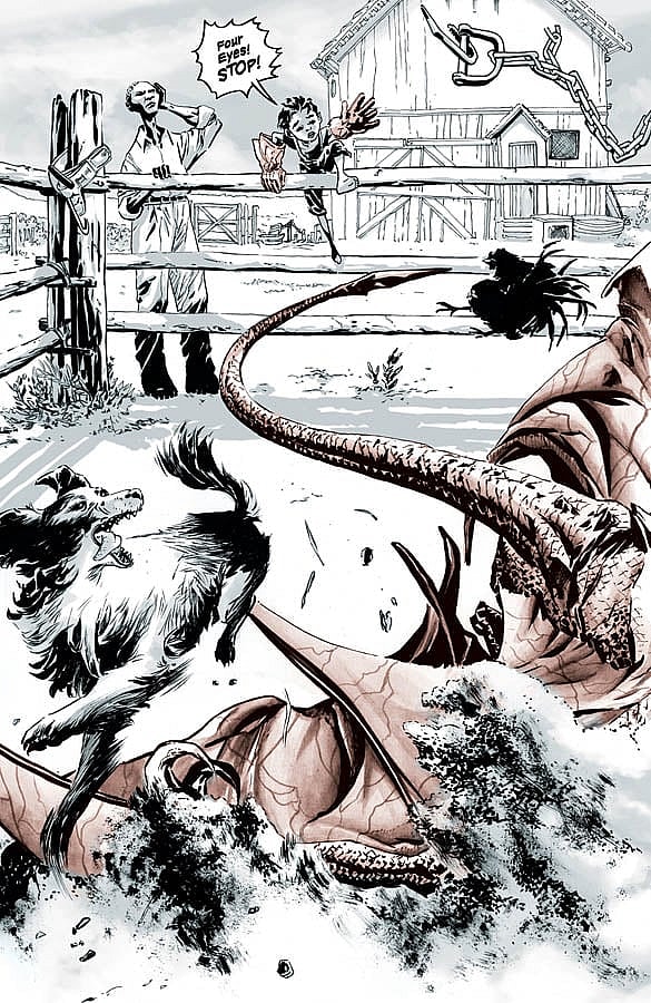 Four Eyes: Hearts of Fire #1 Preview Page