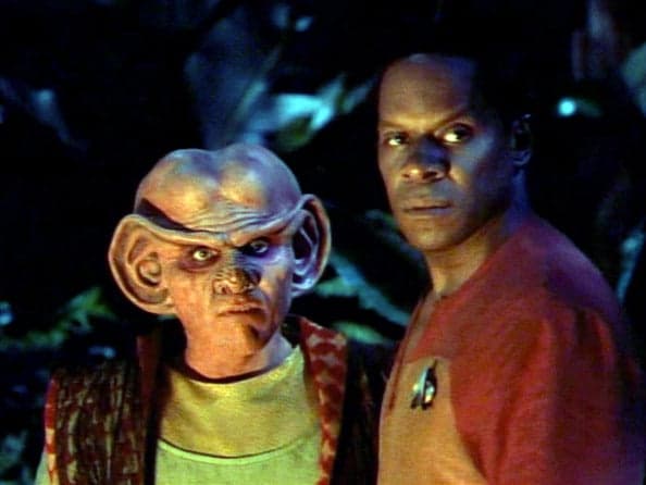 Commander Sisko and Quark