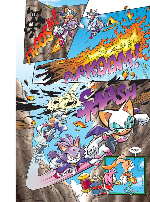 Sonic Comics Spectacular: Speed of Sound TP Preview Page