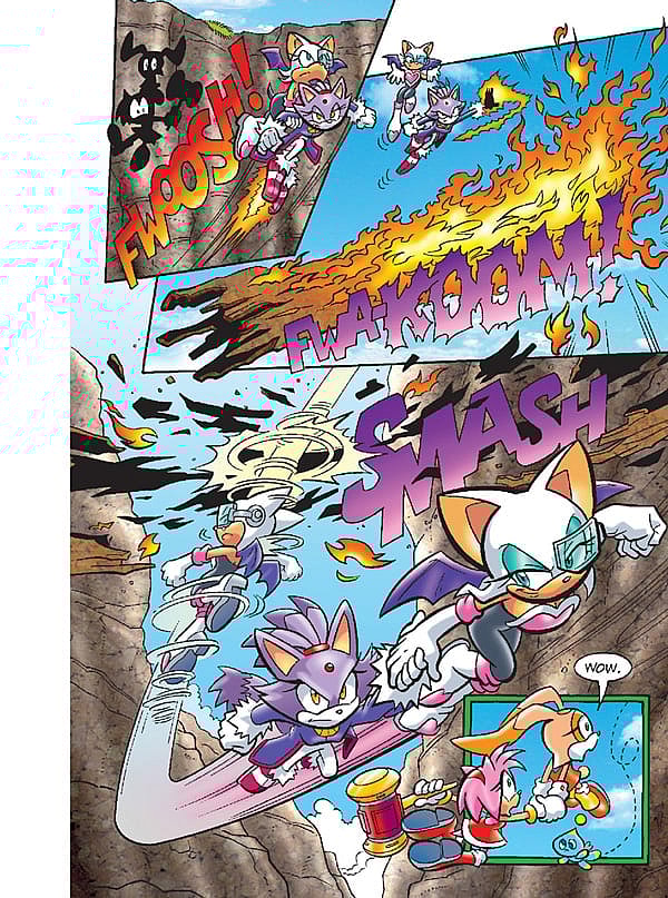 Sonic Comics Spectacular: Speed of Sound TP Preview Page