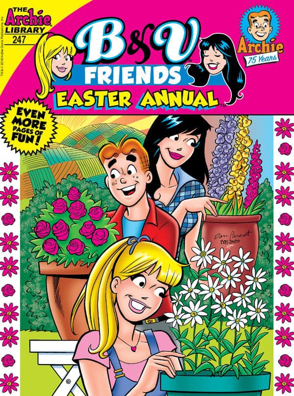 B & V Friends Easter Annual #247 Cover