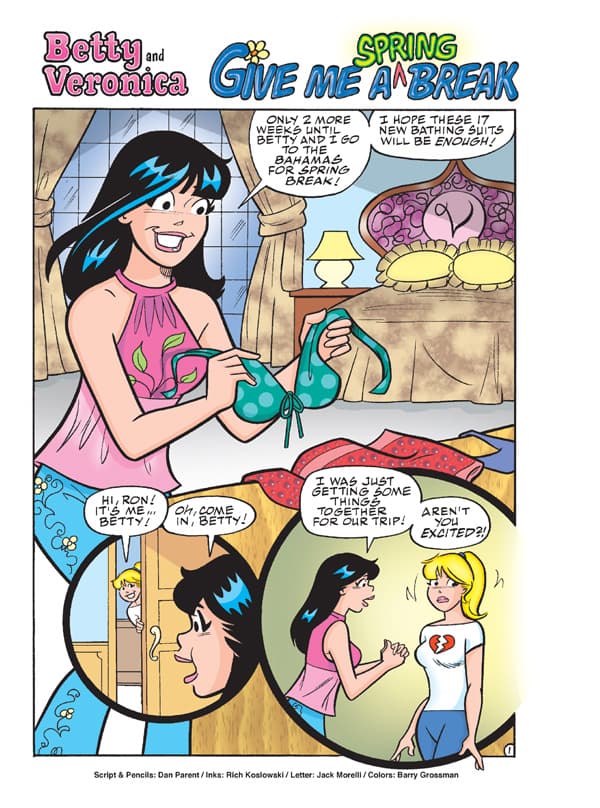 B & V Friends Easter Annual #247 Preview Page