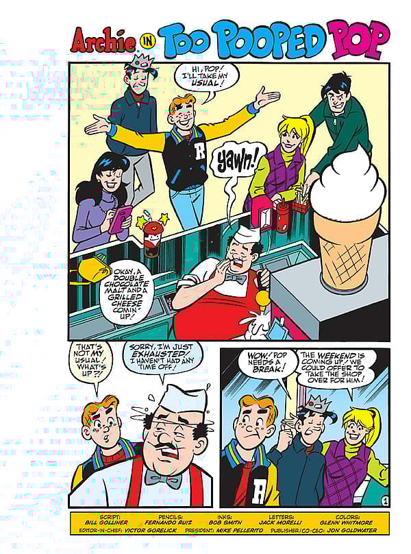 ARCHIE'S FUNHOUSE COMICS DOUBLE DIGEST #18 Preview Page