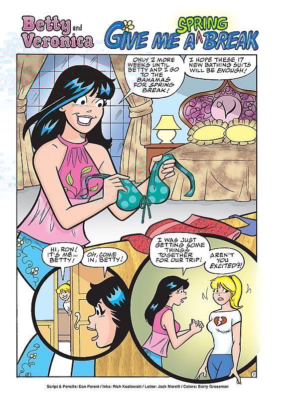 B & V Friends Easter Annual #247 Preview Page