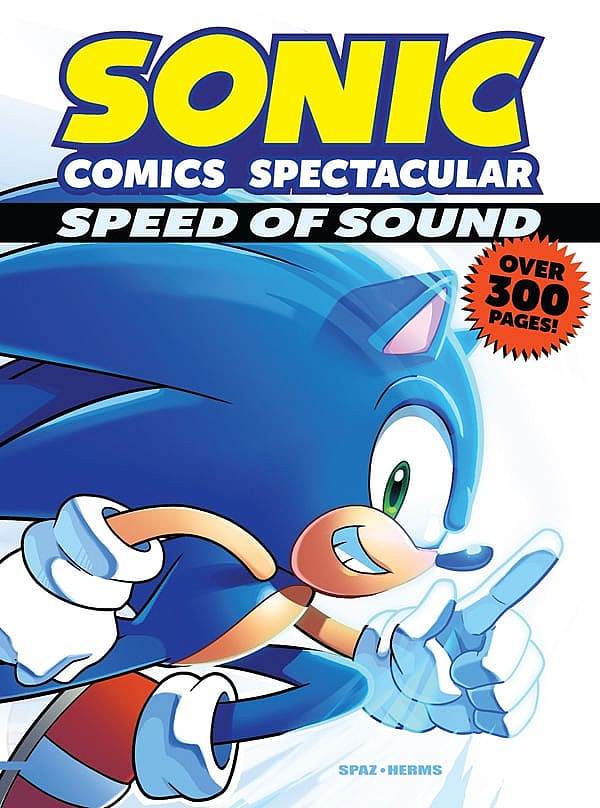 Sonic Comics Spectacular: Speed of Sound TP Cover
