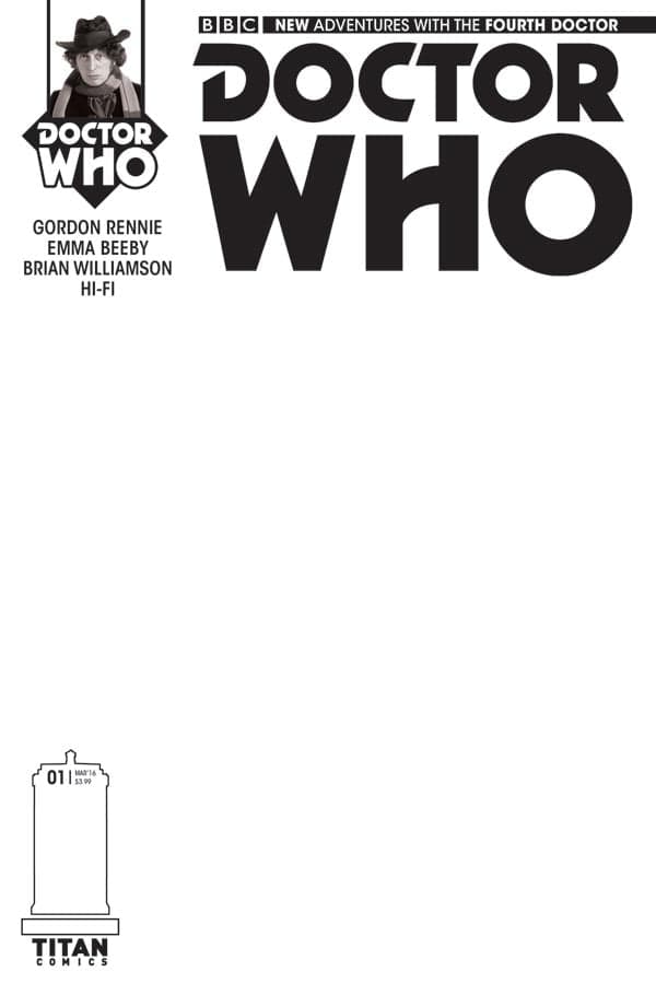 Blank Sketch Variant Cover