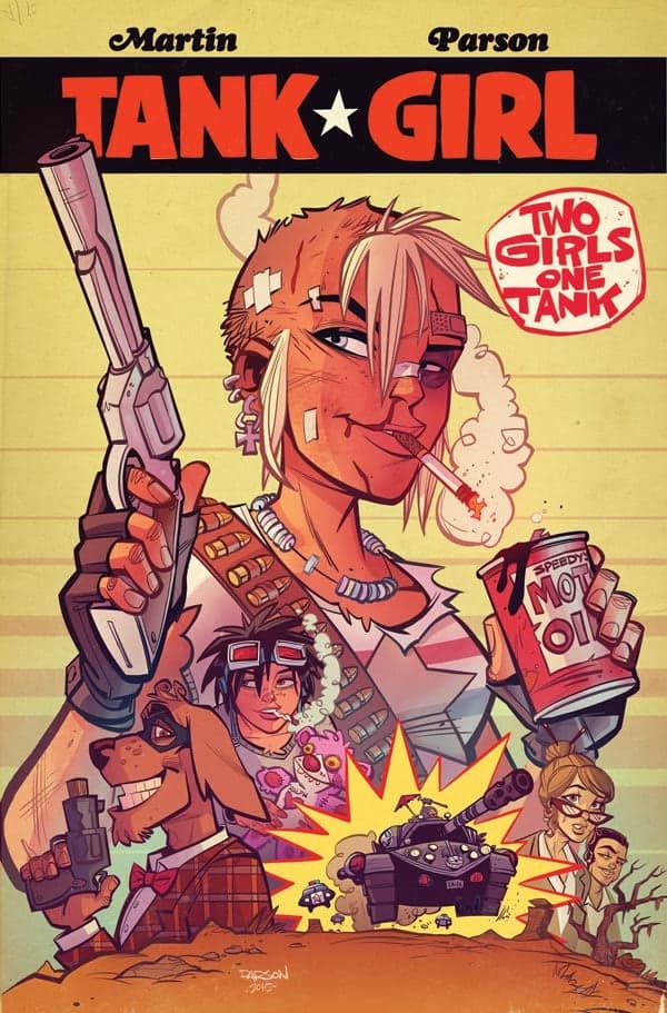 Cover B by Brett Parson